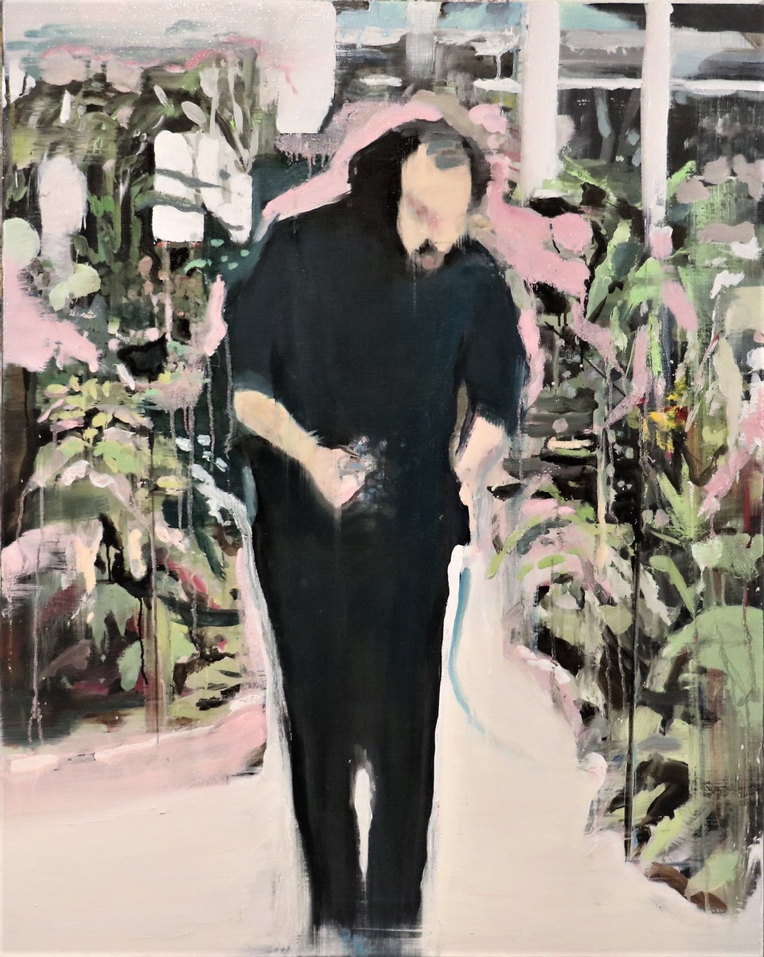 Nico Vaerewijck, #Artis, 80x100 cm, oil on linen,  2018