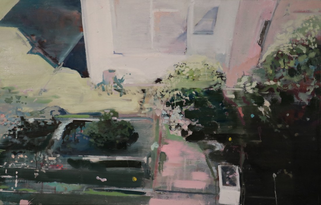 Nico Vaerewijck, Perspectief, 90x140 cm, oil on linen, 2018